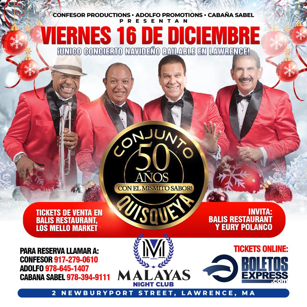 Buy tickets for CONJUNTO QUISQUEYA CONJUNTO QUISQUEYA