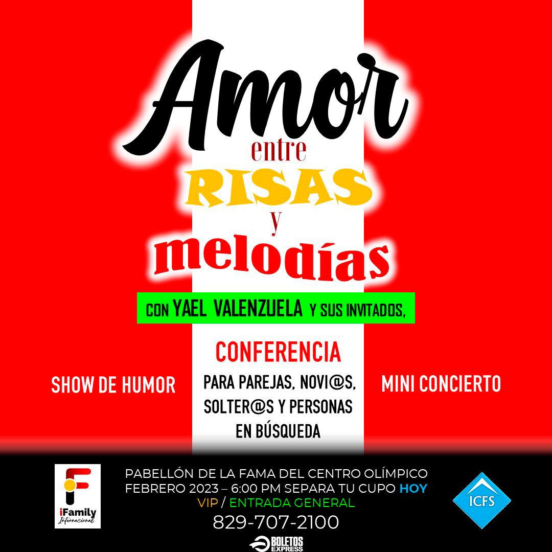 Buy tickets for AMOR ENTRE RISAS Y MELODÍAS AMOR ENTRE RISAS Y MELODÍAS