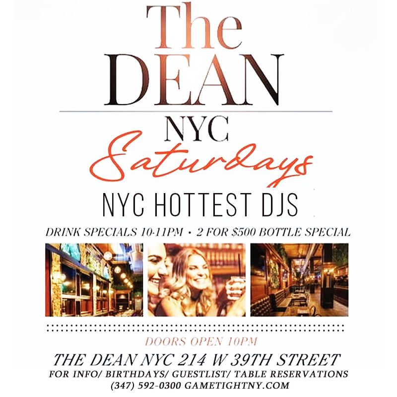The Dean NYC Saturdays Times Square party 2023