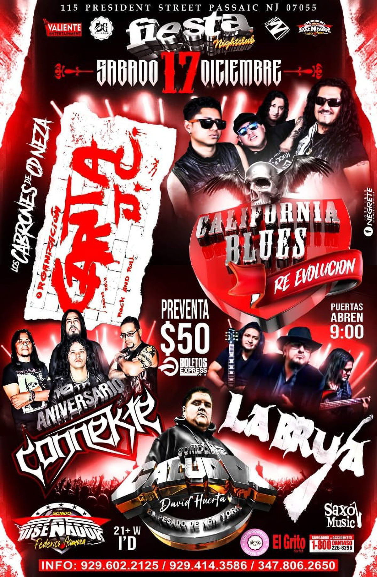 Buy tickets for CALIFORNIA BLUES | CARITA J.C | CONNEKTE | LA BRUJA CALIFORNIA BLUES | CARITA J.C | CONNEKTE | LA BRUJA