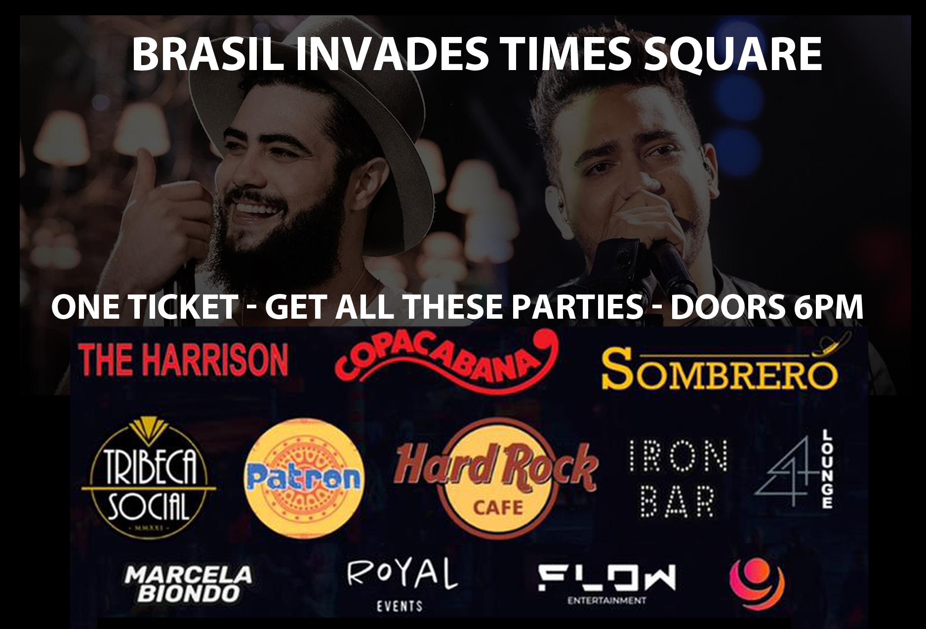 Buy tickets for BRASIL TSQ AFTER PARTY hosted by DJ MARCELA BIONDO BRASIL TSQ AFTER PARTY hosted by DJ MARCELA BIONDO