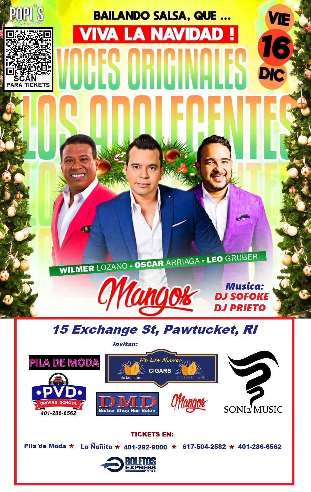 Buy tickets for VOCES ORIGINALES LOS ADOLECENTES VOCES ORIGINALES LOS ADOLECENTES