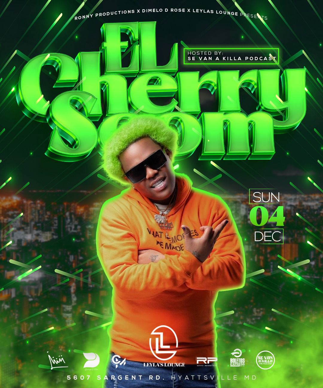 El cherry llega a maryland