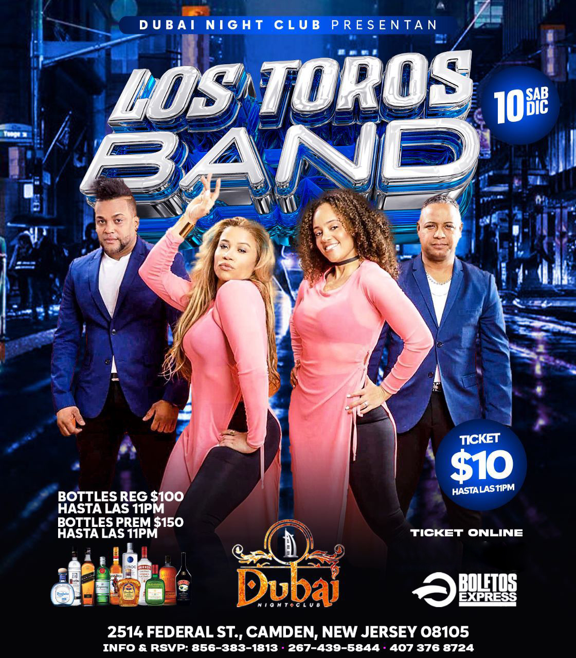 Buy tickets for LOS TOROS BAND LOS TOROS BAND