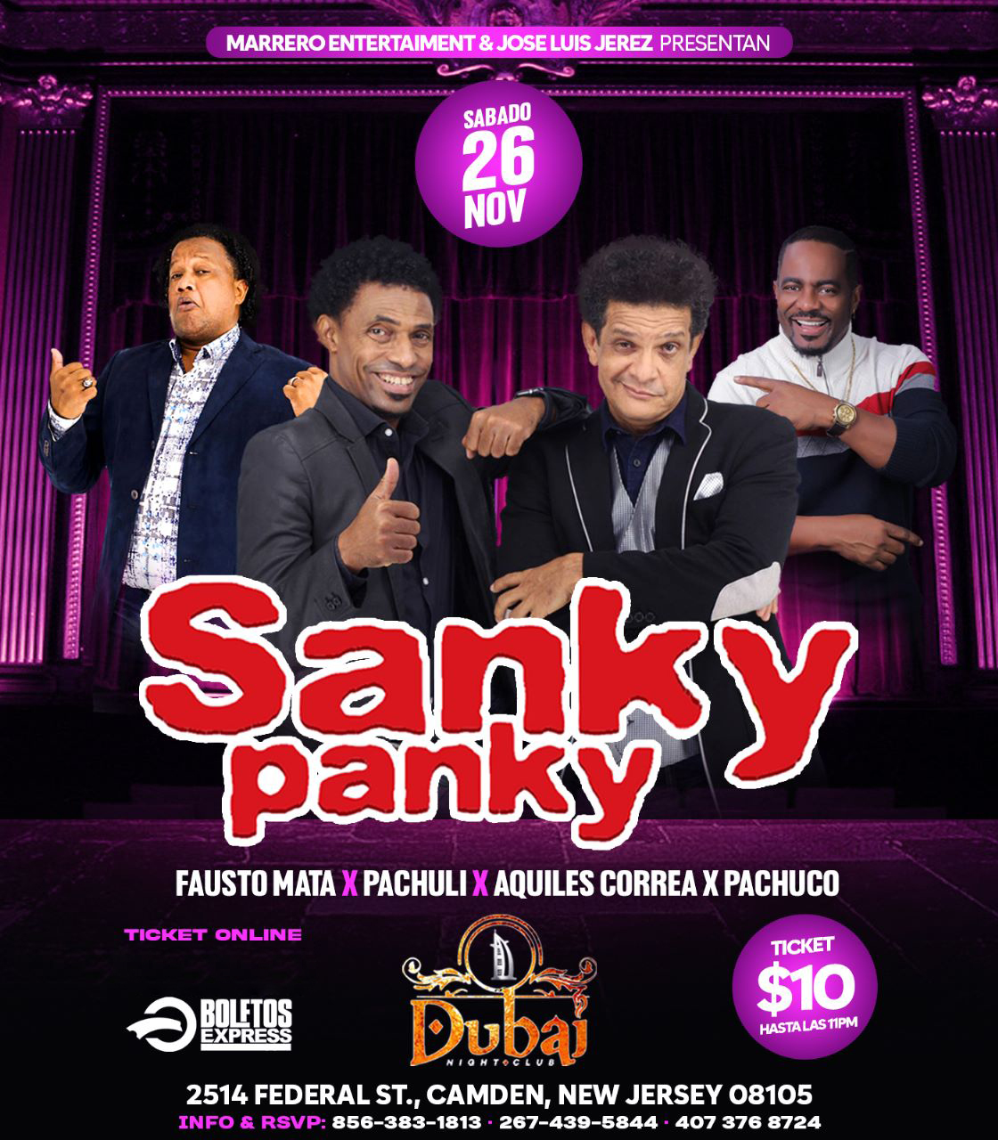 Buy tickets for SANKY PANKY SANKY PANKY