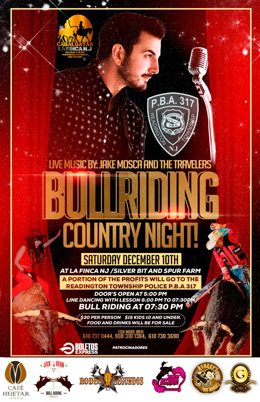 BULLRIDING COUNTRY NIGHT