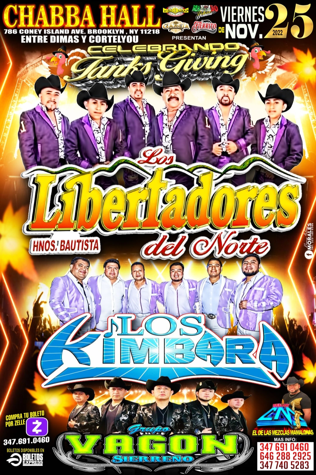 Buy tickets for LIBERTADORES DEL NORTE | LOS KIMBARA | GRUPO VAGON SIERREÑO LIBERTADORES DEL NORTE | LOS KIMBARA | GRUPO VAGON SIERREÑO