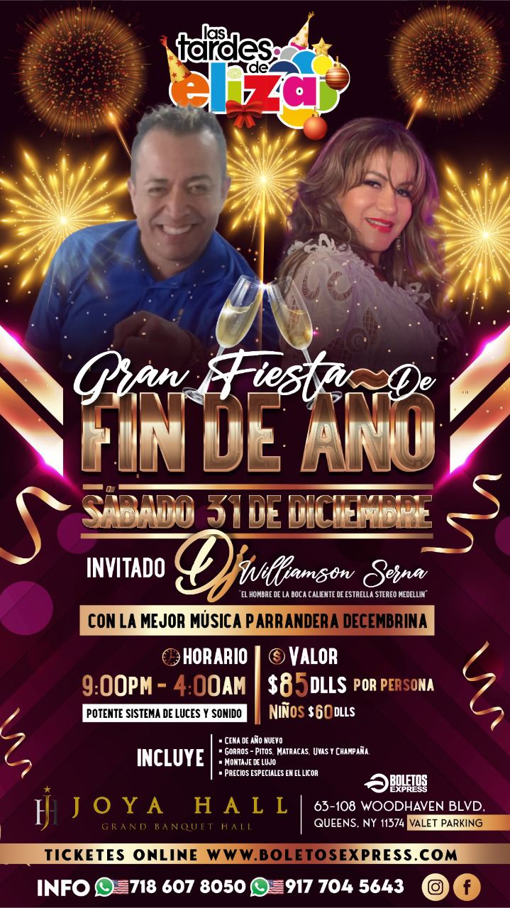 Buy tickets for GRAN FIESTA DE FIN DE AÑO GRAN FIESTA DE FIN DE AÑO