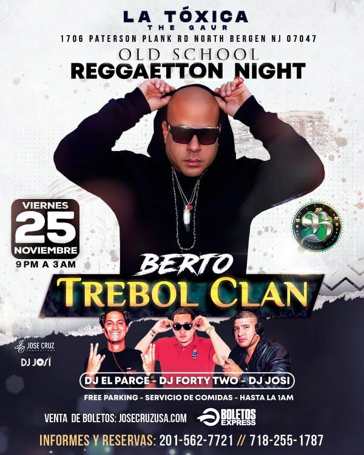Buy tickets for BERTO TREBOL CLAN EN CONCIERTO BERTO TREBOL CLAN EN CONCIERTO