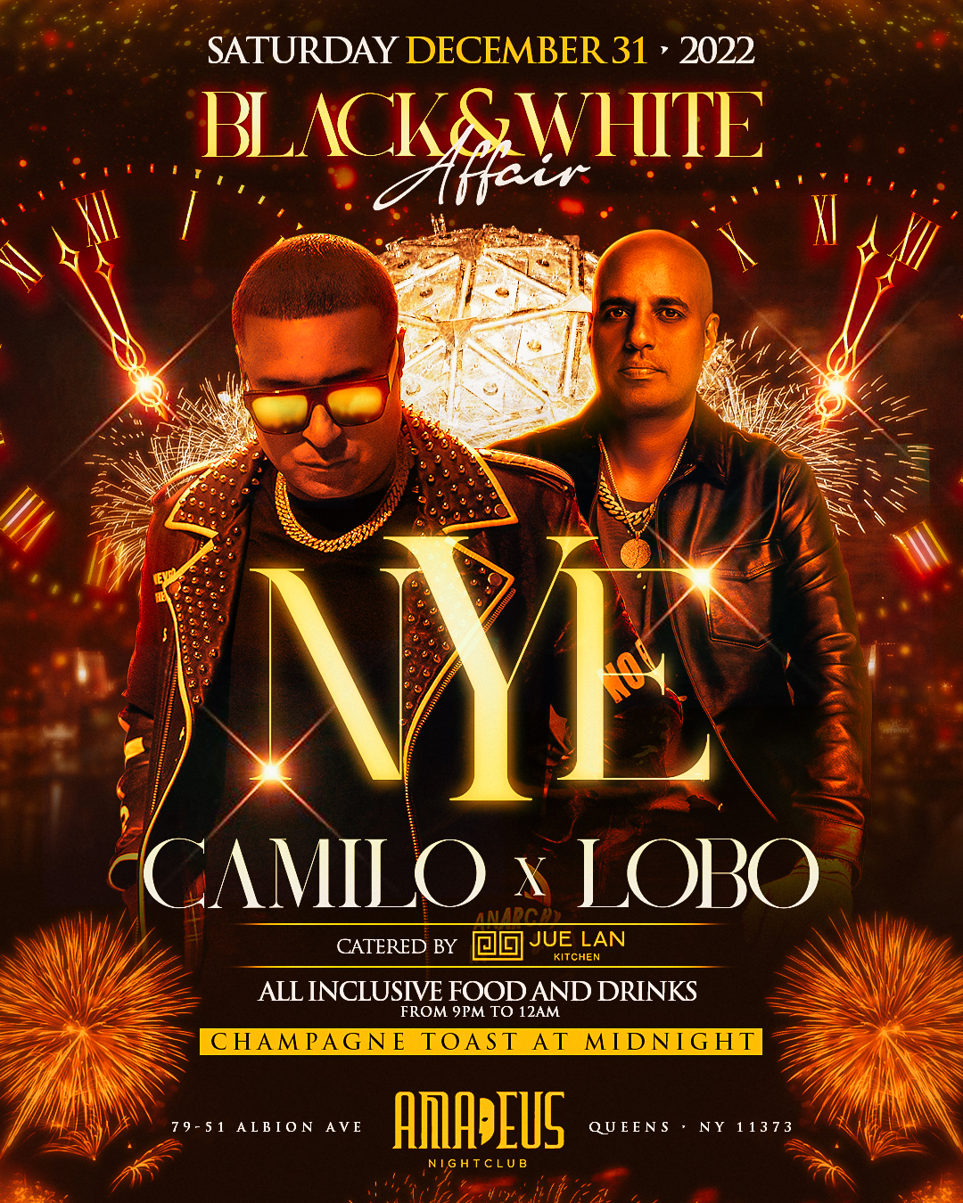 New Years Eve 2023 Hot 97 DJ Camilo & DJ Lobo