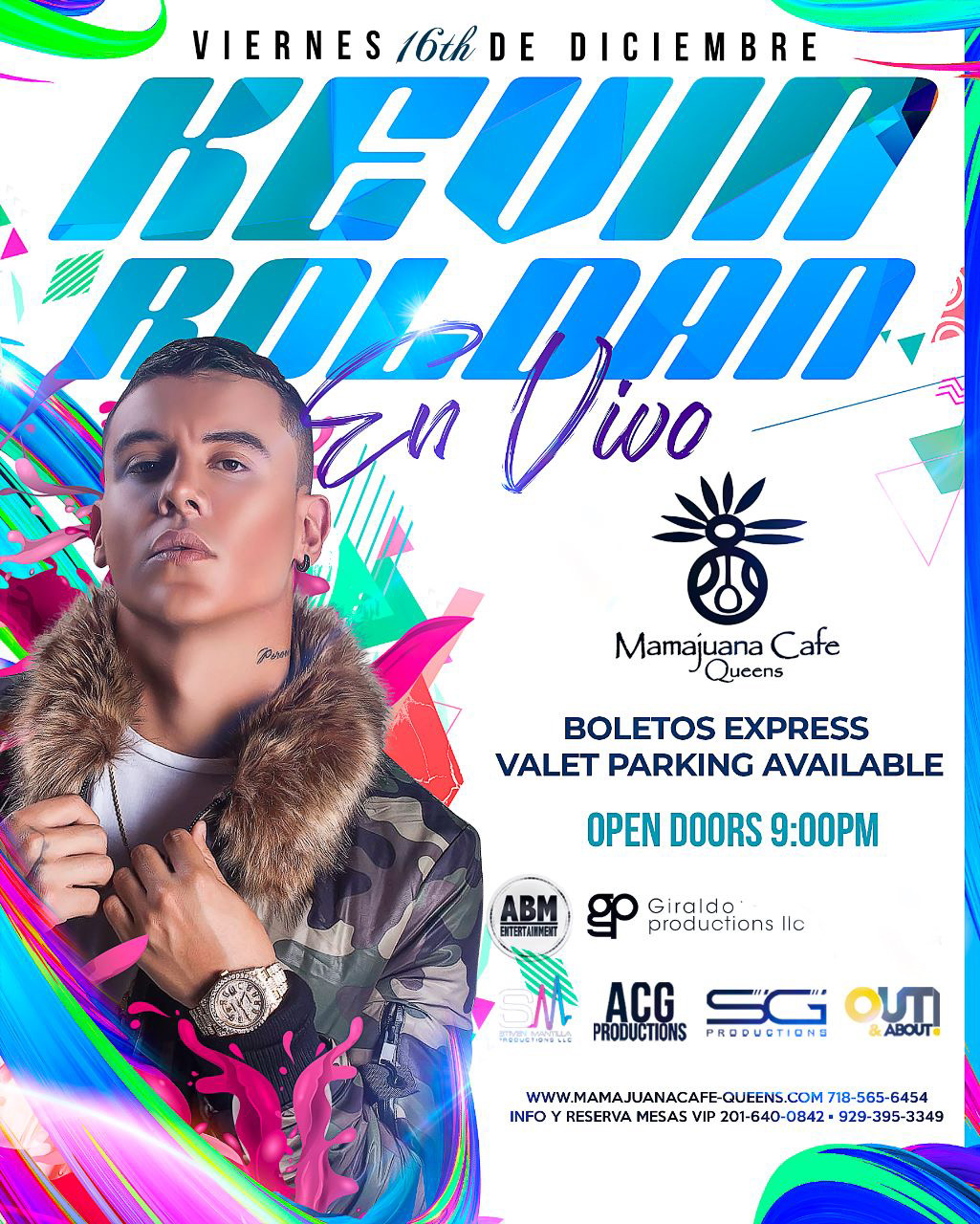 Buy tickets for KEVIN ROLDAN KEVIN ROLDAN