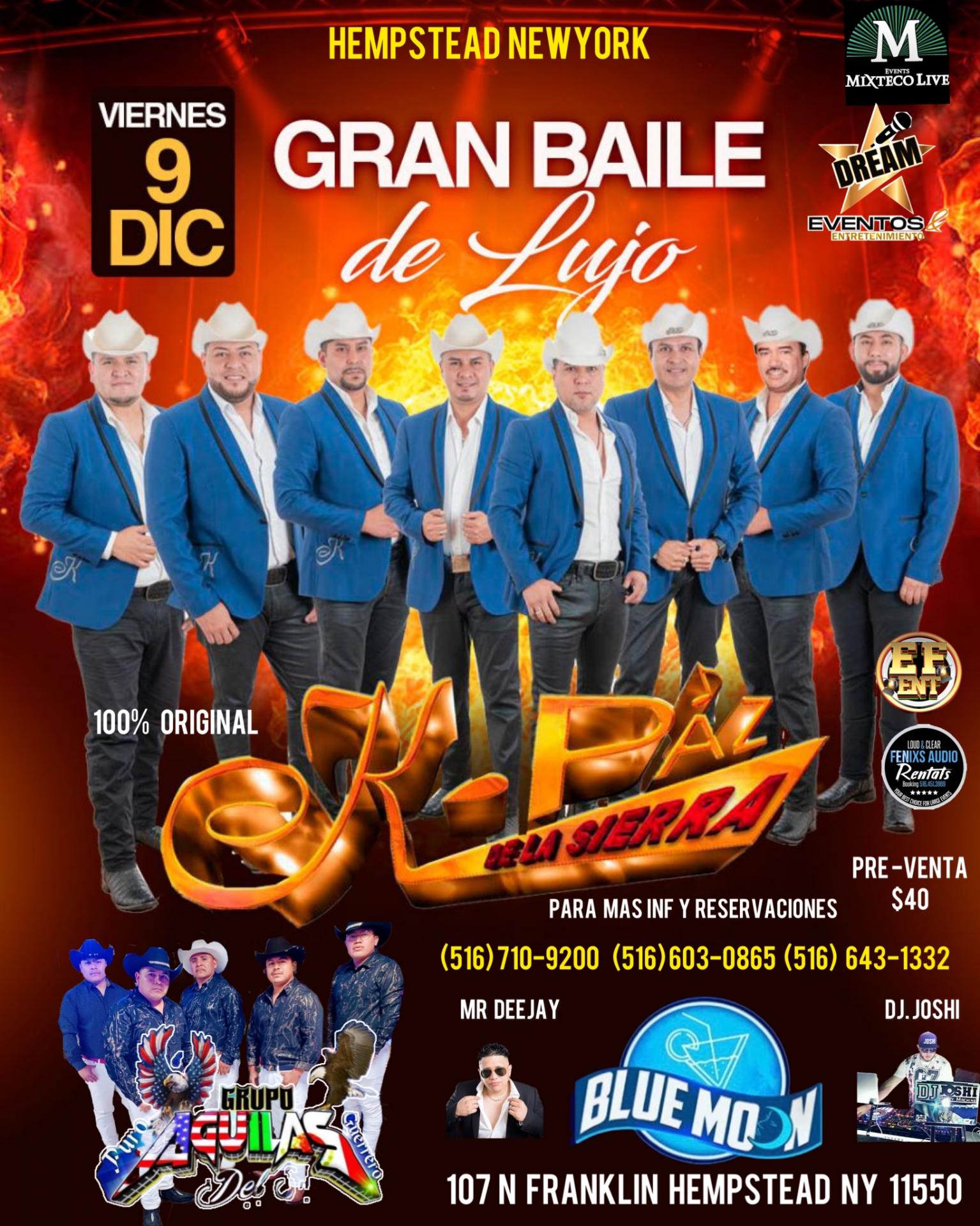 Buy tickets for K-PAZ DE LA SIERRA EN HEMPSTEAD NY , VIERNES 9 DIC EN BLUE MOON K-PAZ DE LA SIERRA EN HEMPSTEAD NY , VIERNES 9 DIC EN BLUE MOON