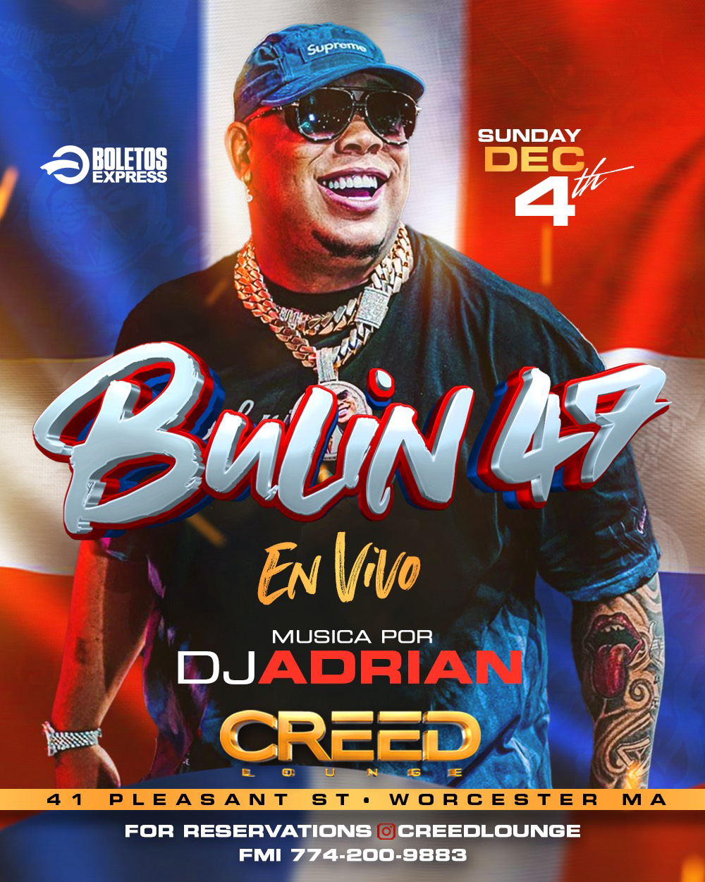 Bullin 47 Rapper BULIN 47 Tickets - BoletosExpress