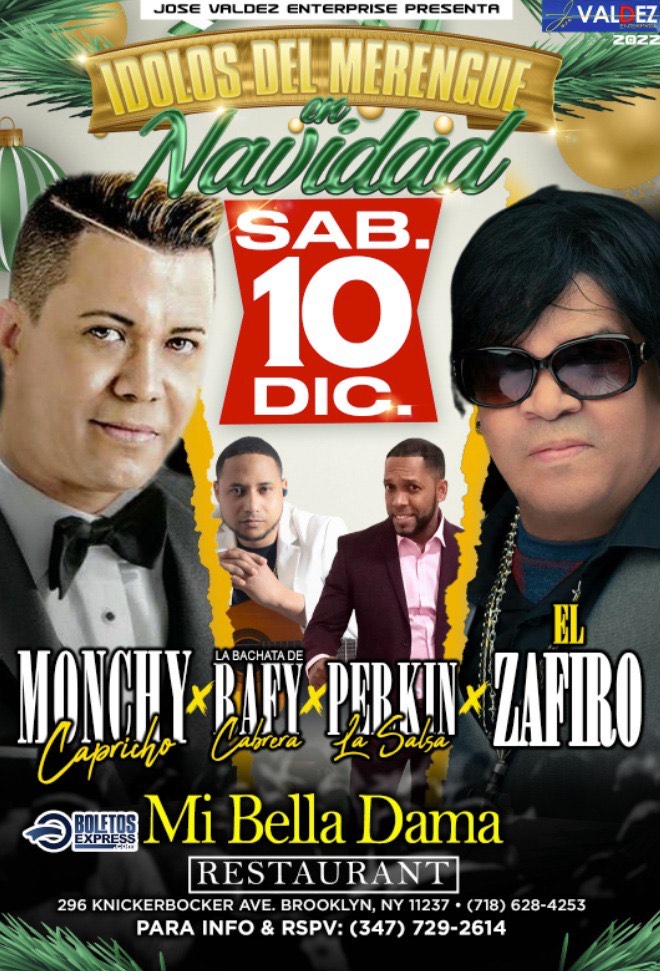 MONCHY CAPRICHO RAFY CABRERA PERKIN LA SALSA EL ZAFIRO Tickets
