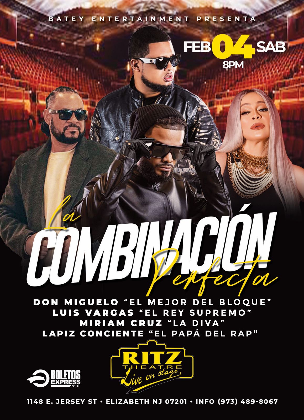 MIRIAM CRUZ, LUIS VARGAS, EL LAPIZ & DON MIGUELO