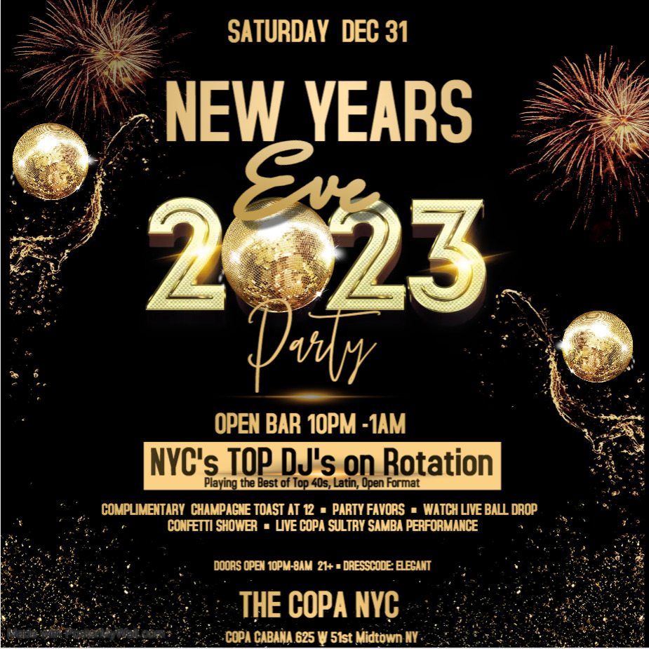 GLITZ & GLAM NYE 2023