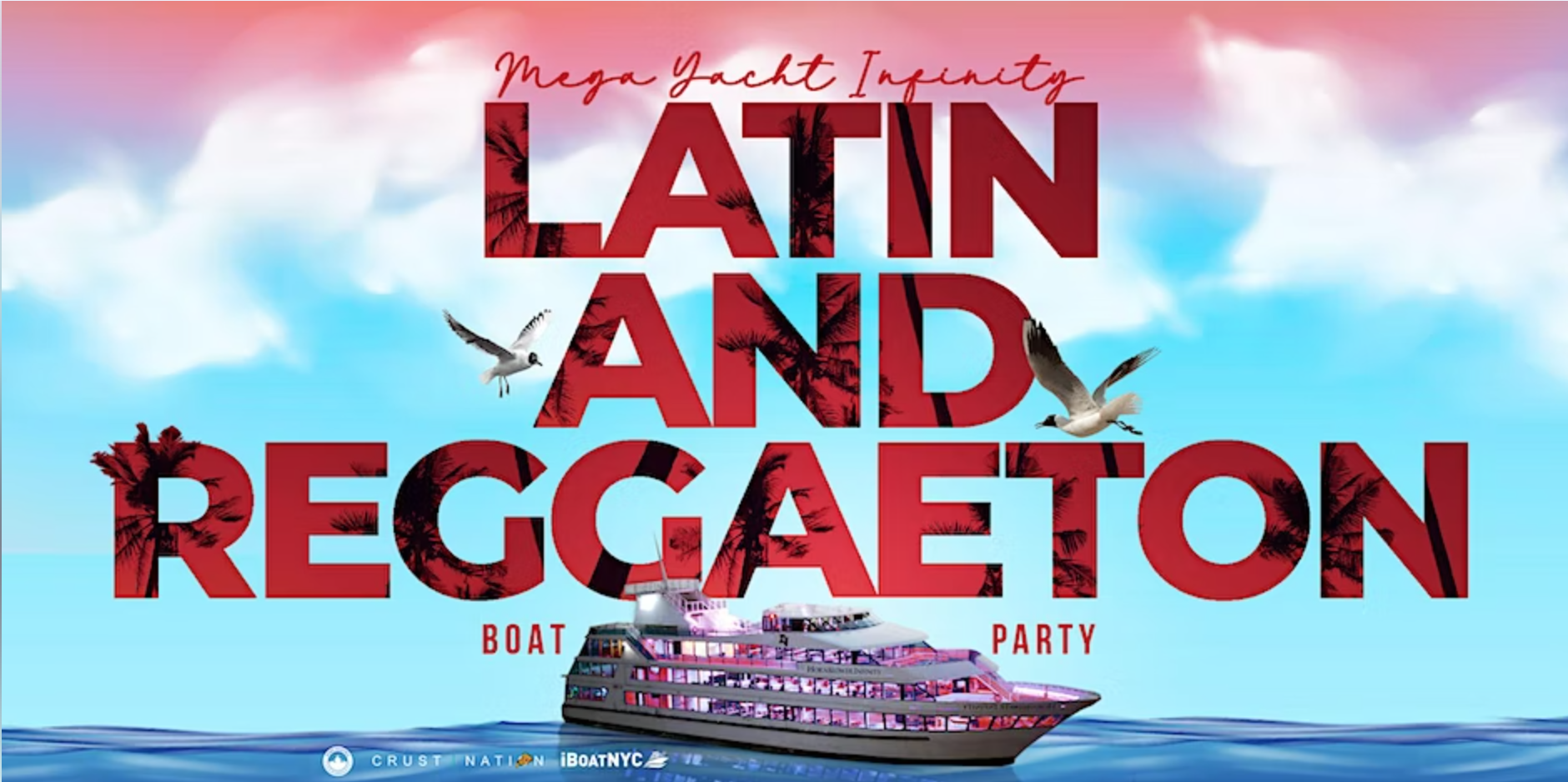 THE #1 Latin & Reggaeton Boat Party Yacht Cruise NYC