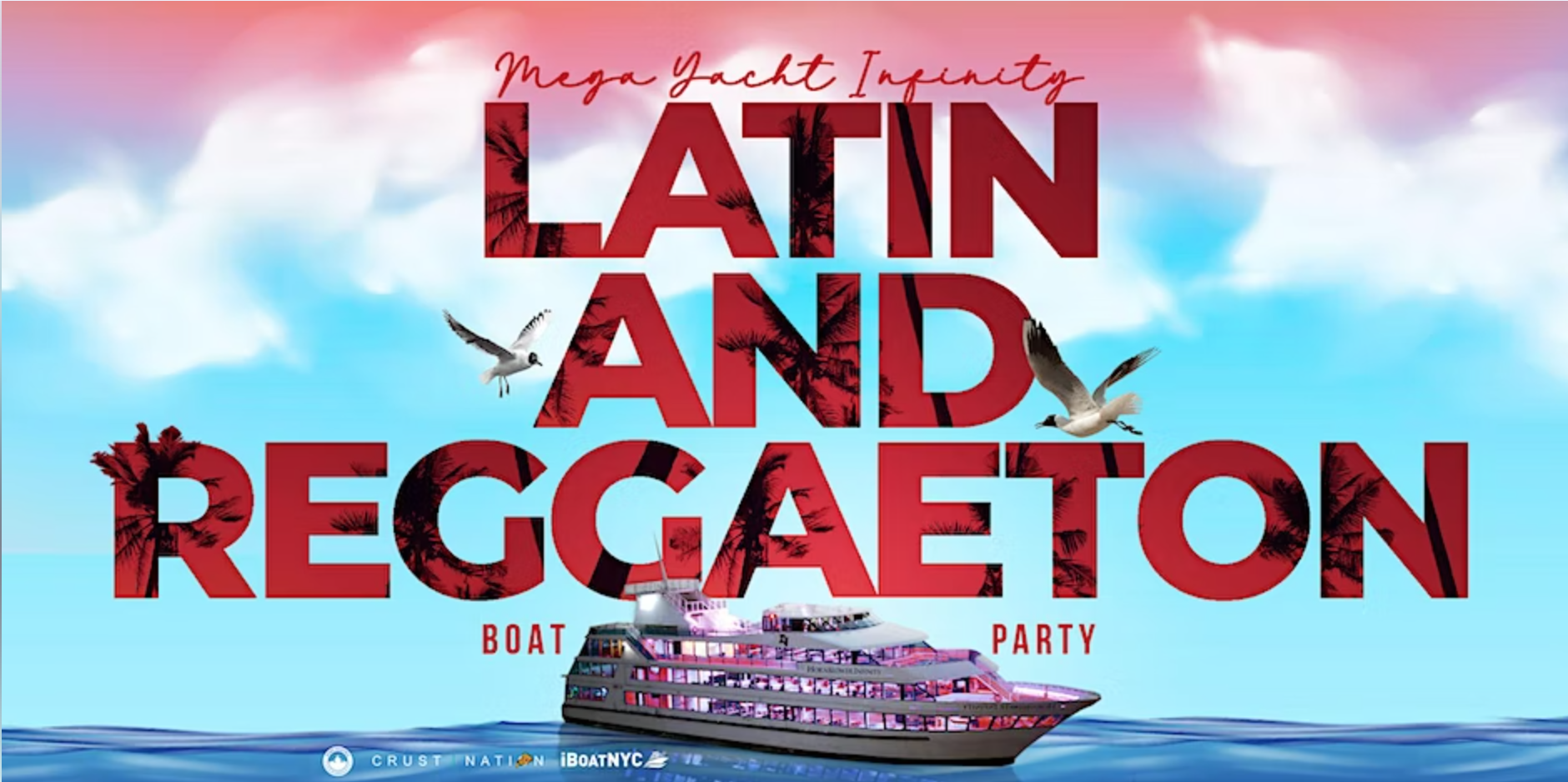 Buy tickets for THE #1 Latin & Reggaeton Boat Party Yacht Cruise NYC THE #1 Latin & Reggaeton Boat Party Yacht Cruise NYC