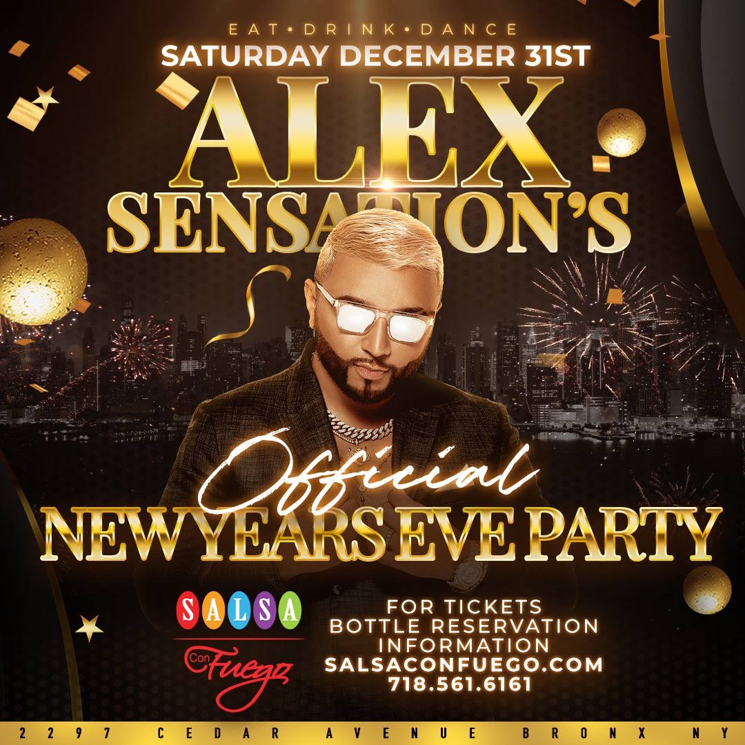Buy tickets for Alex Sensation New Year's Eve Alex Sensation New Year's Eve