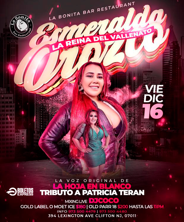 Buy tickets for ESMERALDA OROZCO ESMERALDA OROZCO