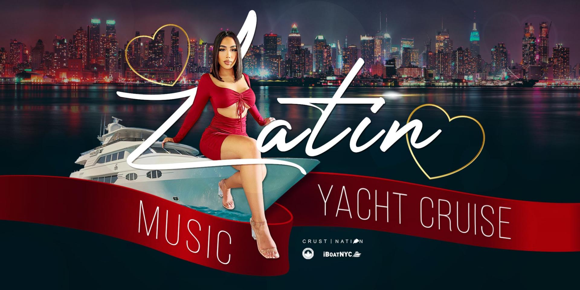 Buy tickets for The #1 Latin & Reggaeton VALENTINE'S DAY PARTY Cruise NYC The #1 Latin & Reggaeton VALENTINE'S DAY PARTY Cruise NYC