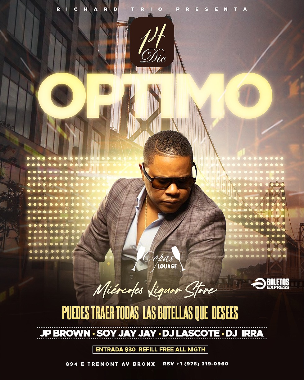 OPTIMO Tickets - BoletosExpress