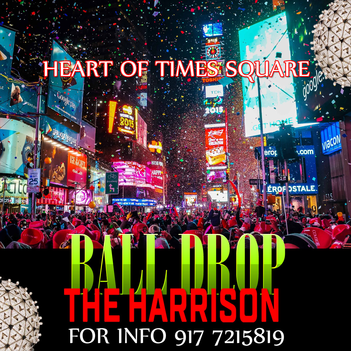 HEART OF TIMES SQUARE NYE