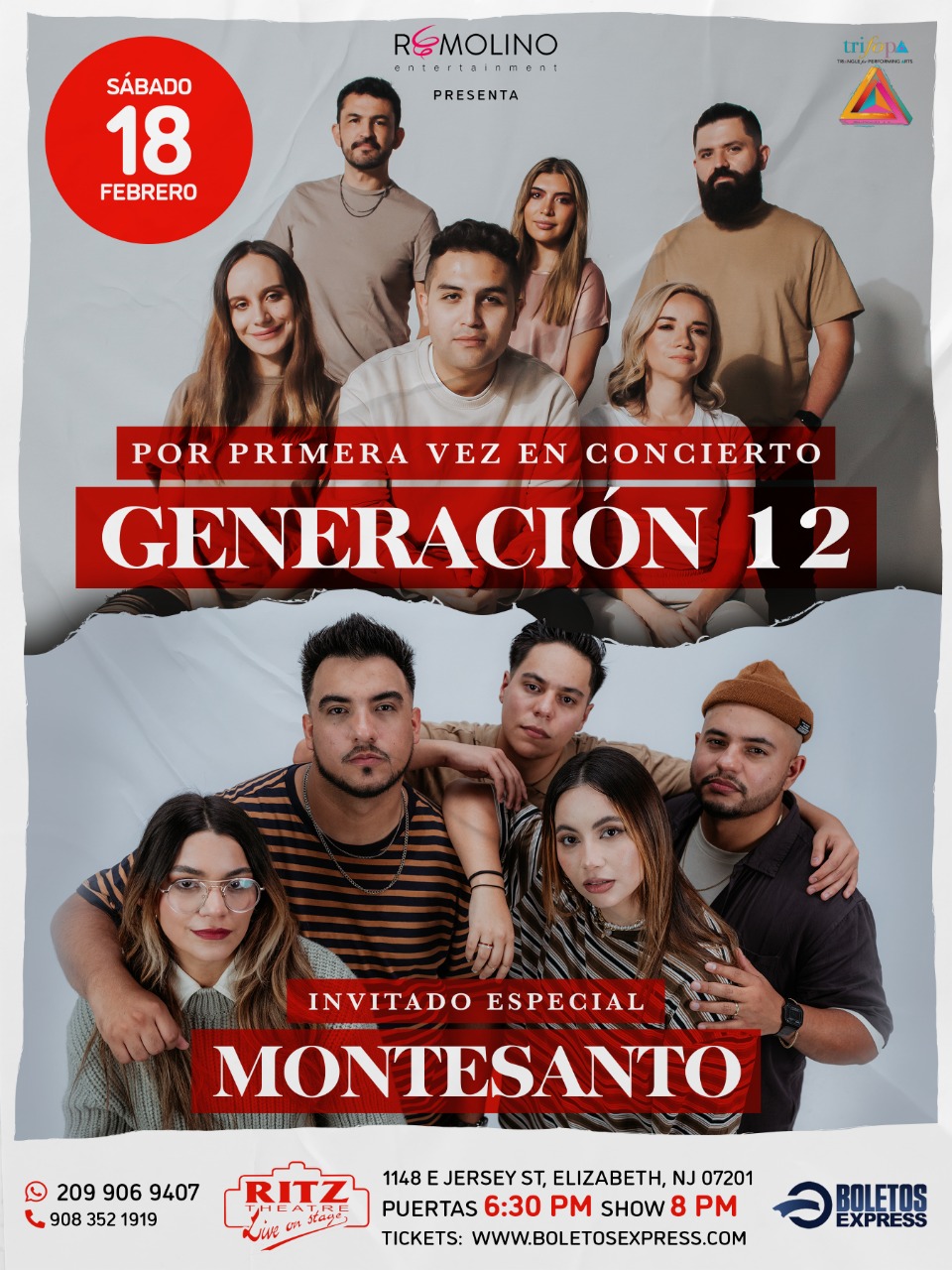 Buy tickets for GENERACION 12 GENERACION 12