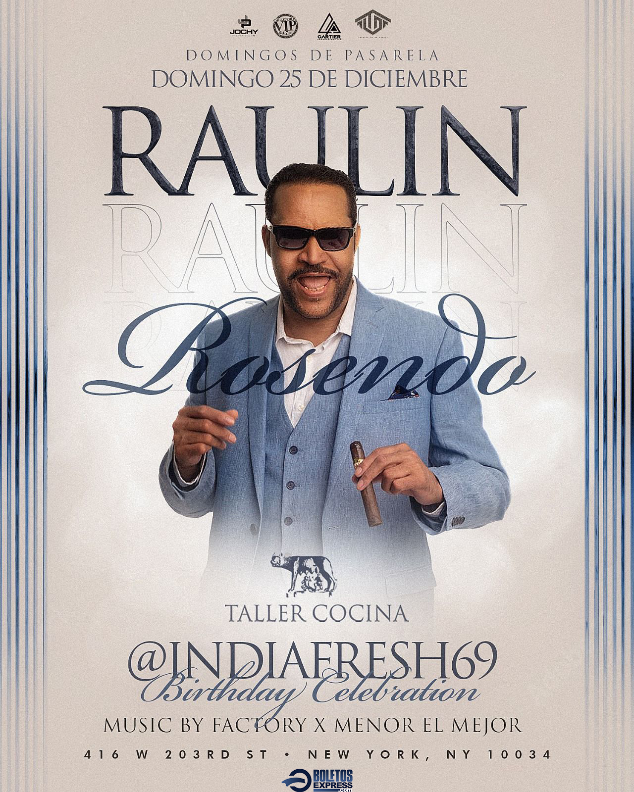 Buy tickets for RAULIN ROSENDO RAULIN ROSENDO