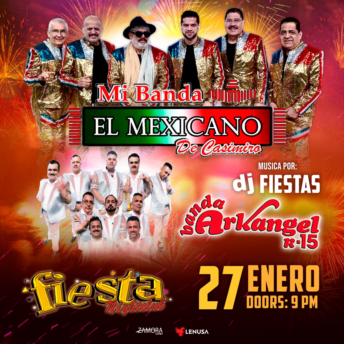 MI BANDA EL MEXICANO DE CASIMIRO, BANDA ARCANGEL R-15