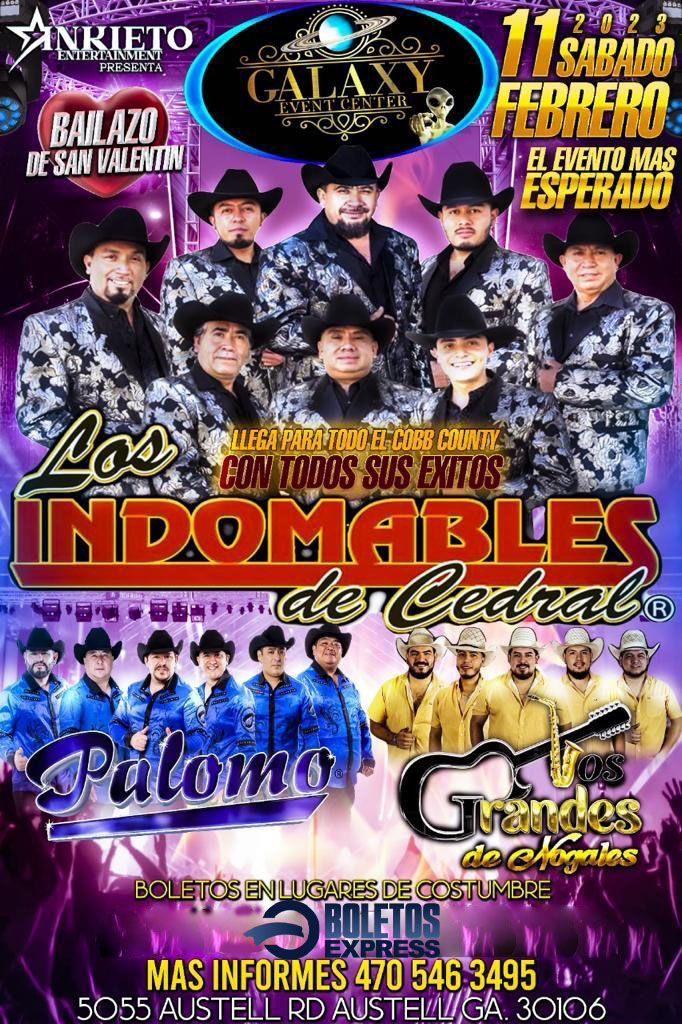 LOS INDOMABLES DE CEDRAL Tickets BoletosExpress