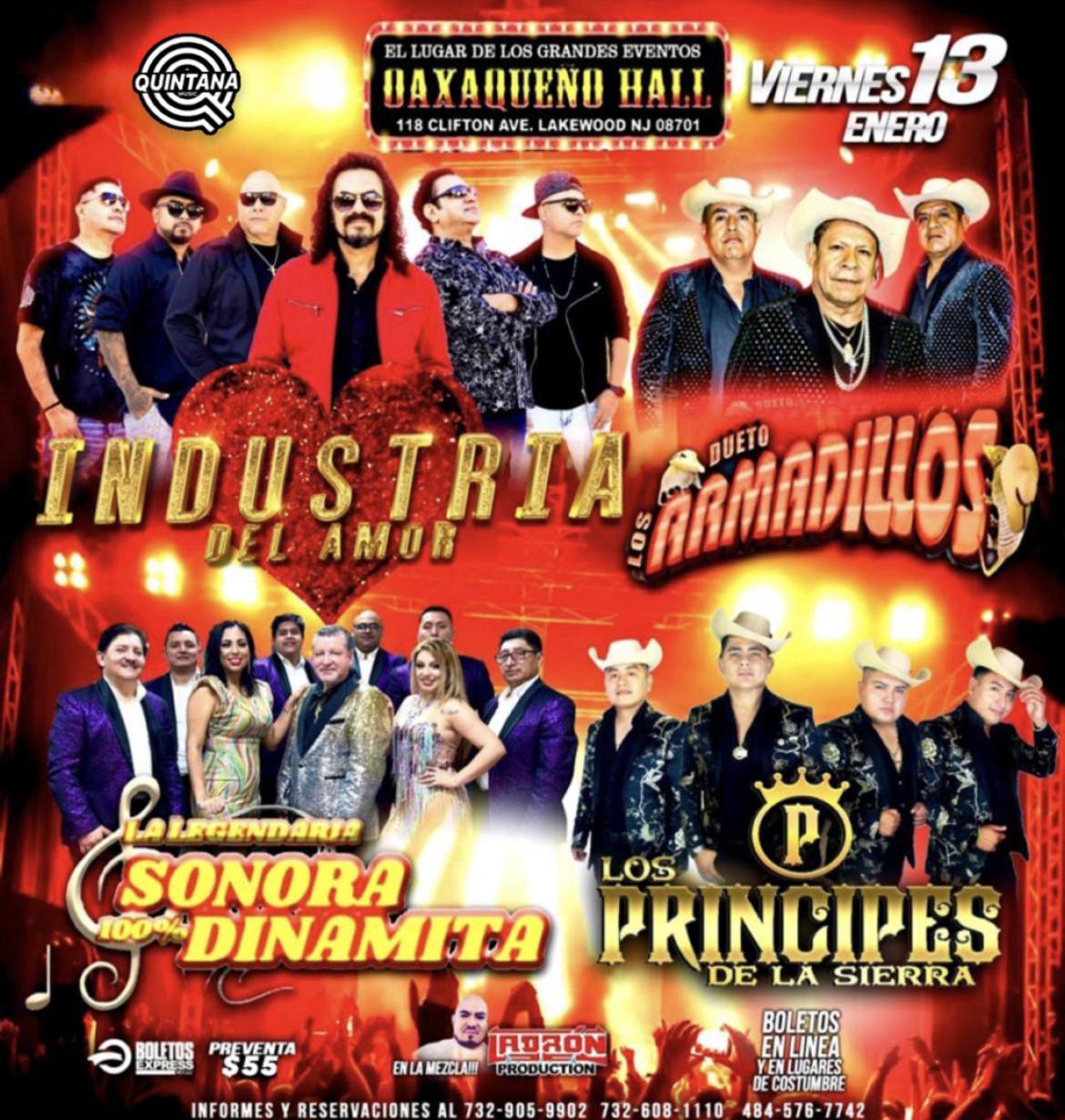 INDUSTRIA DEL AMOR DUETO ARMADILLOS SONORA DINAMITA LOS PRINCIPES