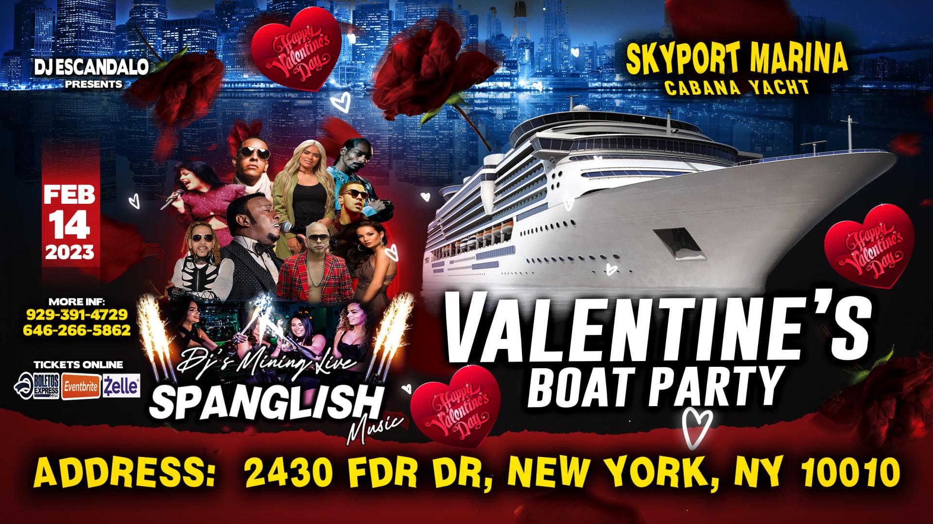 Valentine's Boat Party