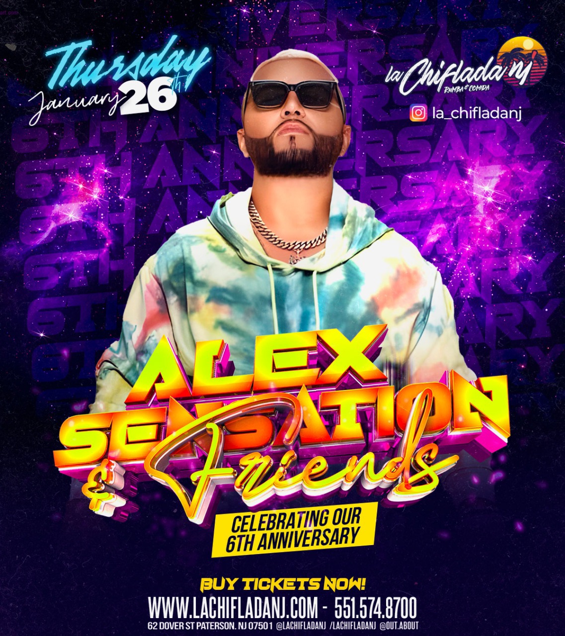 Buy tickets for ALEX SENSATION & FRIENDS ALEX SENSATION & FRIENDS