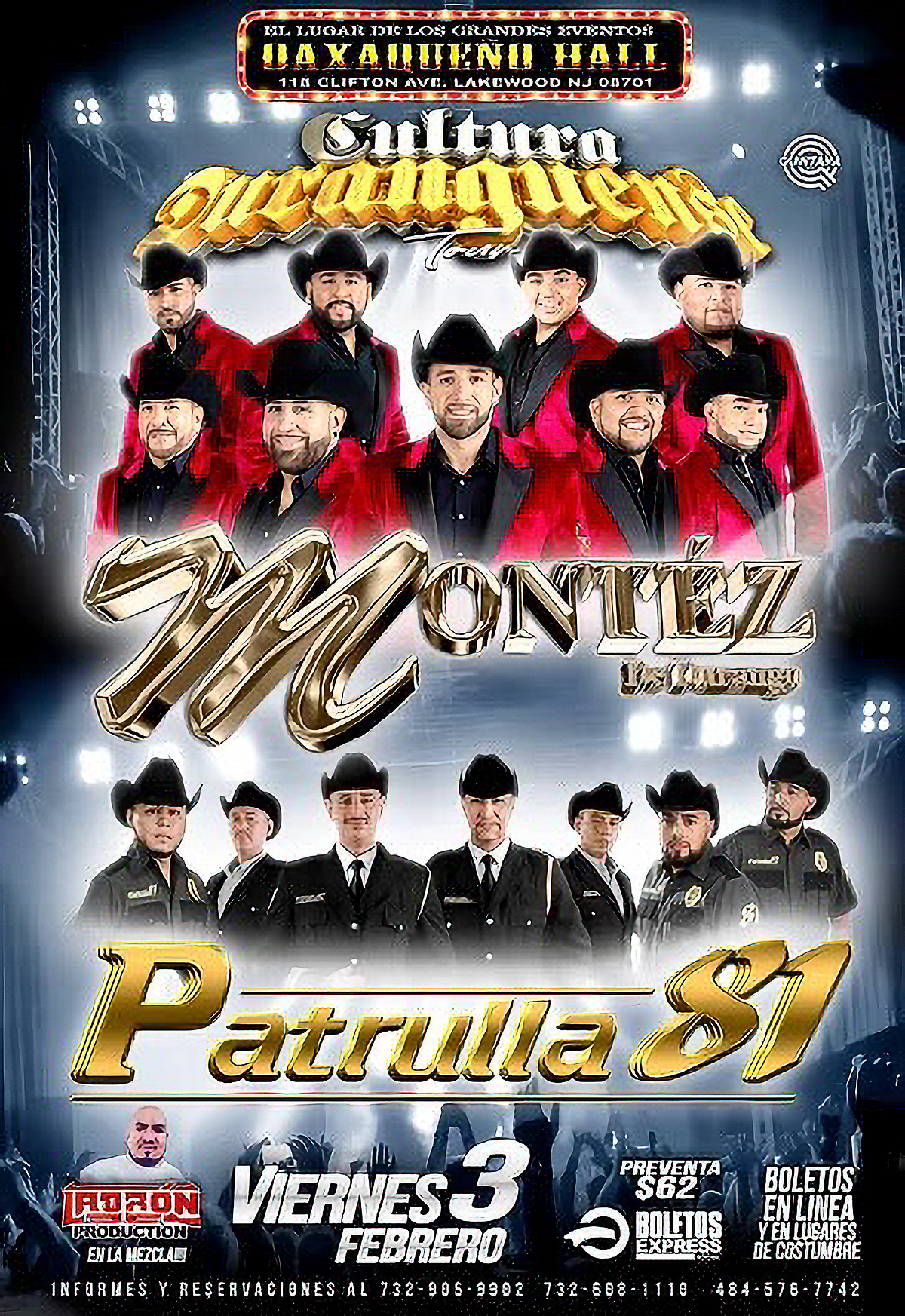 Buy tickets for MONTÉZ DE DURANGO | PATRULLA 81 MONTÉZ DE DURANGO | PATRULLA 81