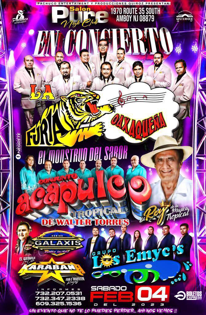 LA FURIA OAXAQUEÑA | CONJUNTO ACAPULCO | GRUPO LOS EMYC'S