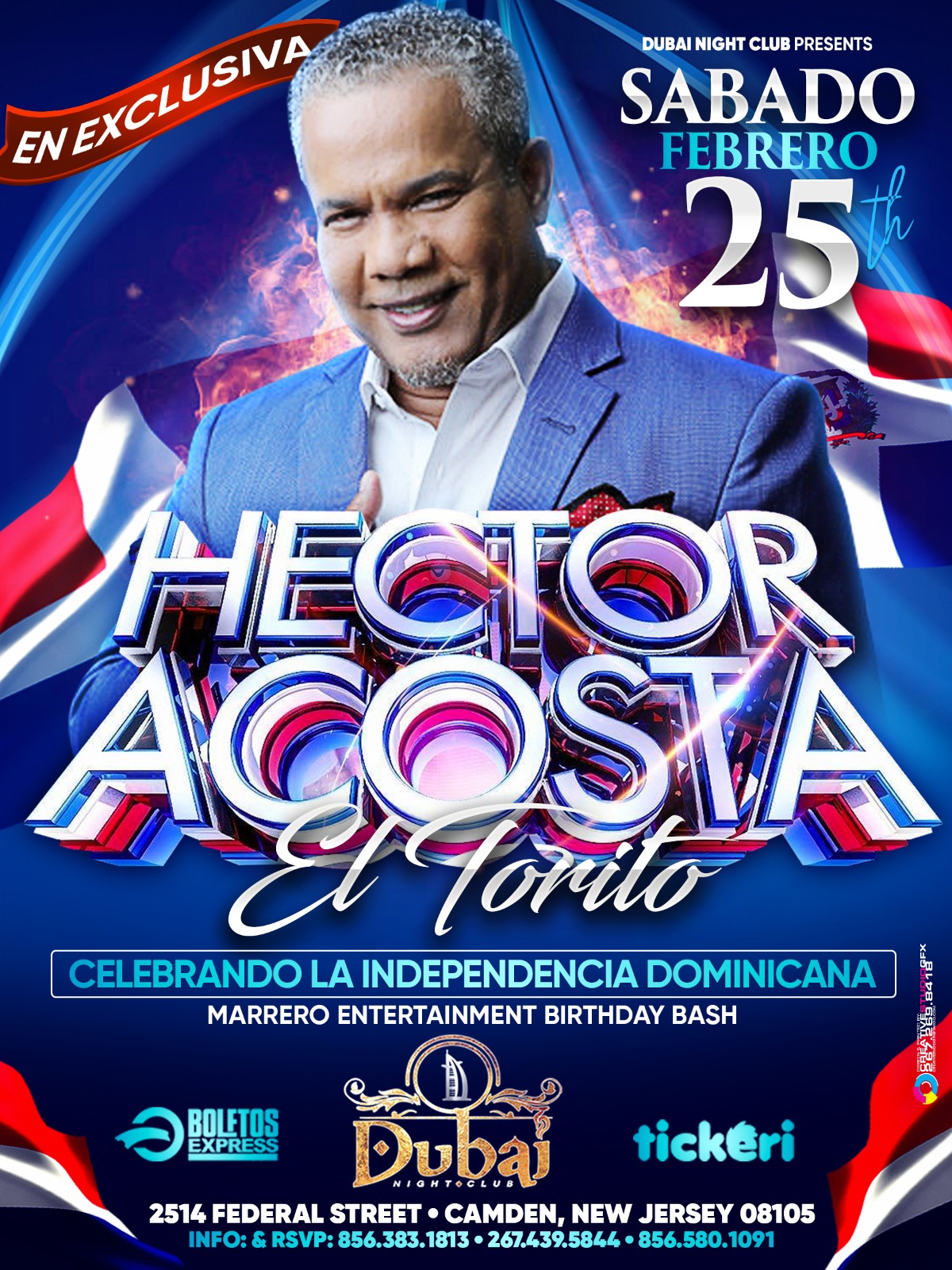 Buy tickets for HECTOR ACOSTA EL TORITO HECTOR ACOSTA EL TORITO