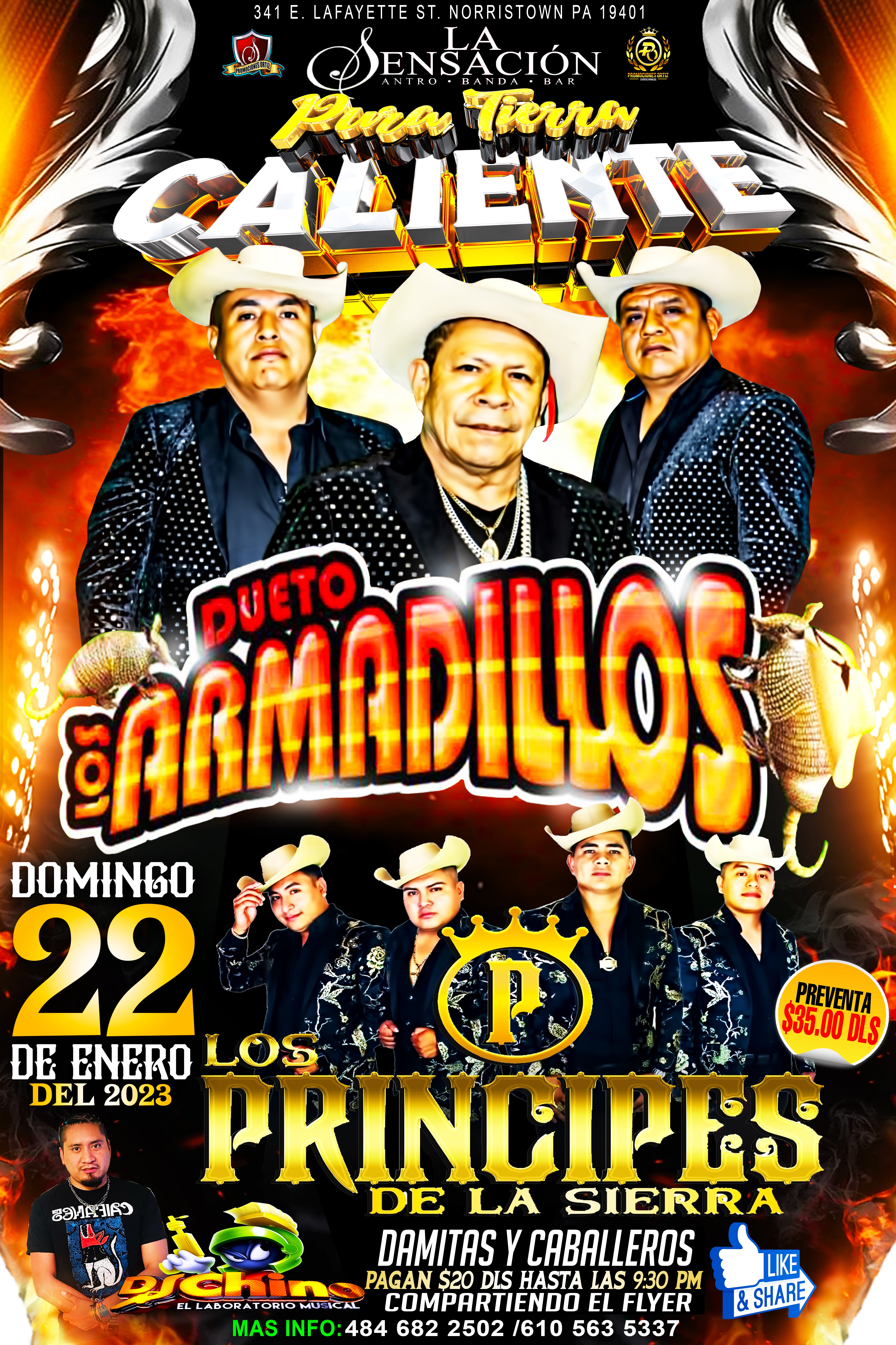 DUETO ARMADILLO & LOS PRINCIPES DE LA SIERRA