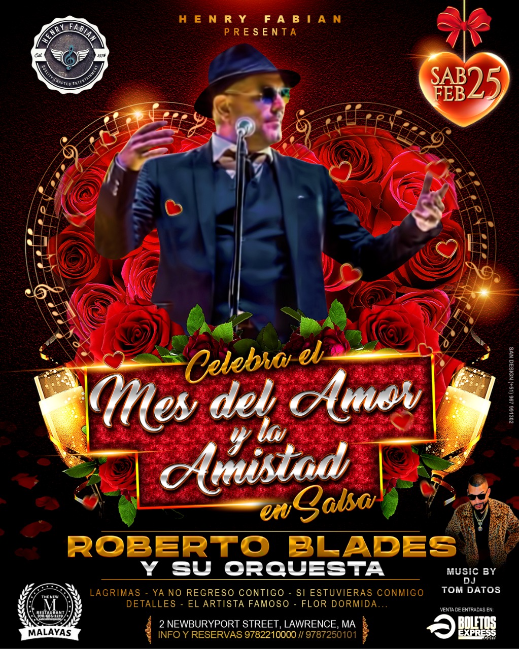 ROBERTO BLADES Y SU ORQUESTA