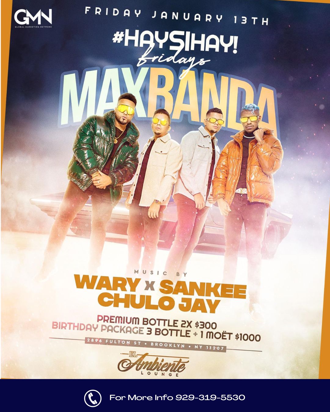 Max Banda Live At El Ambiente Brooklyn