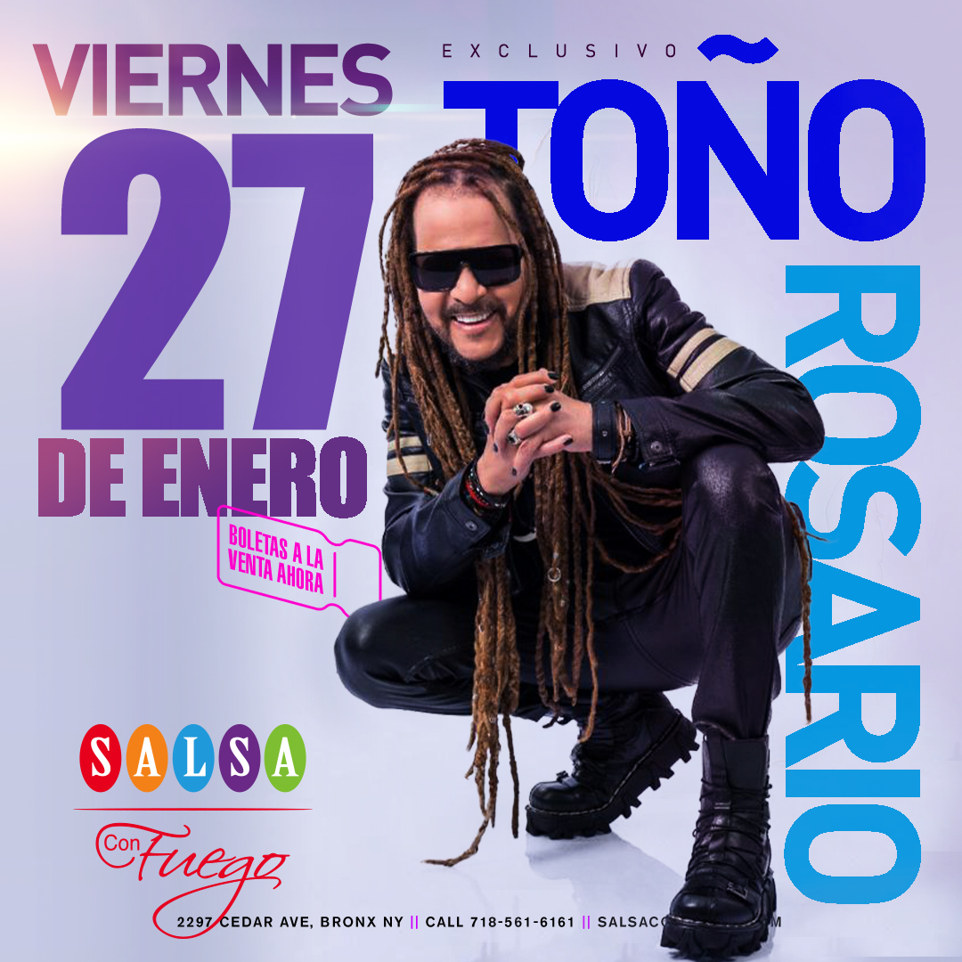 Buy tickets for Tono Rosario Exclusivo Tono Rosario Exclusivo