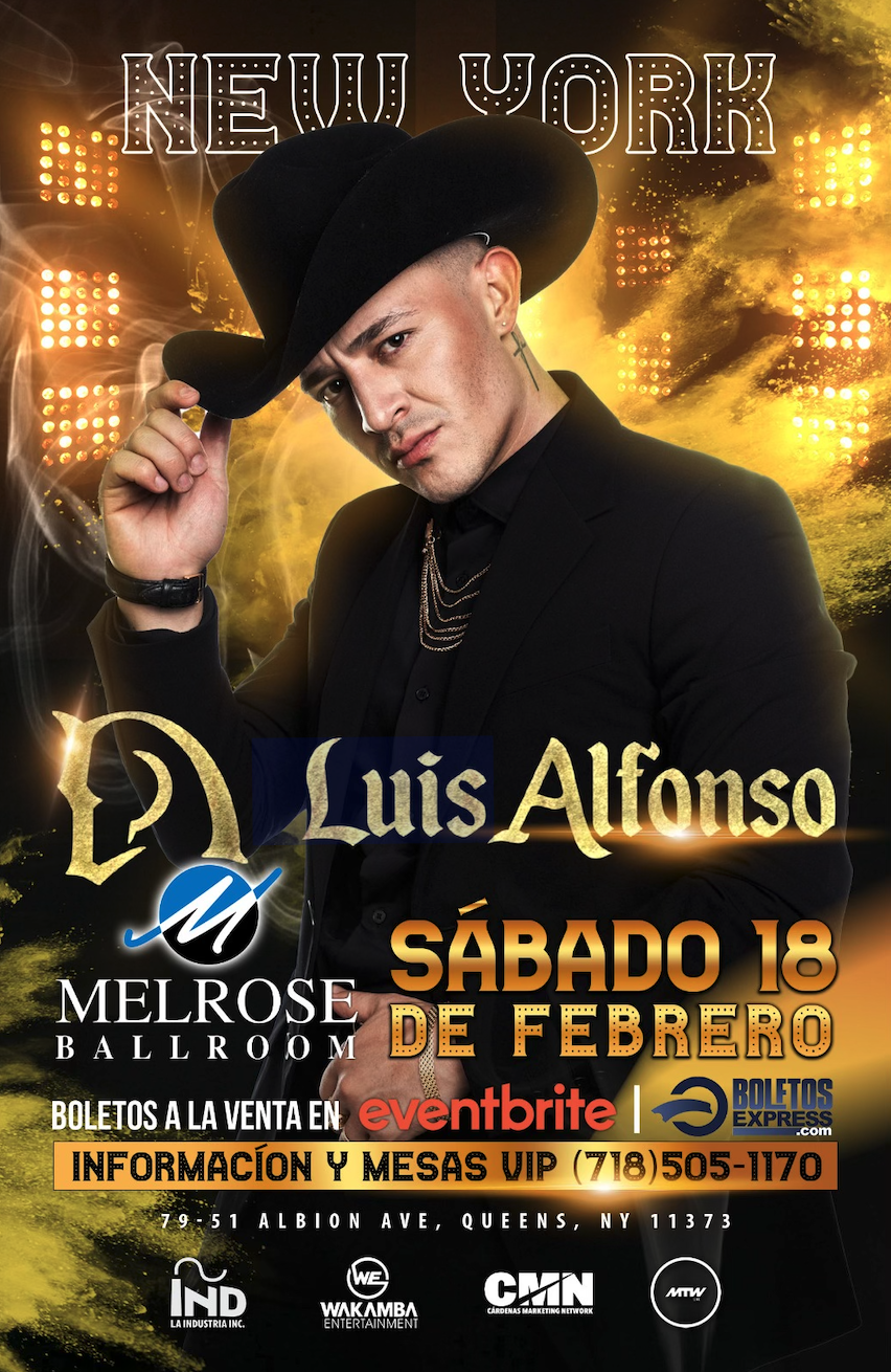Buy tickets for Luis Alfonso en Vivo! Luis Alfonso en Vivo!