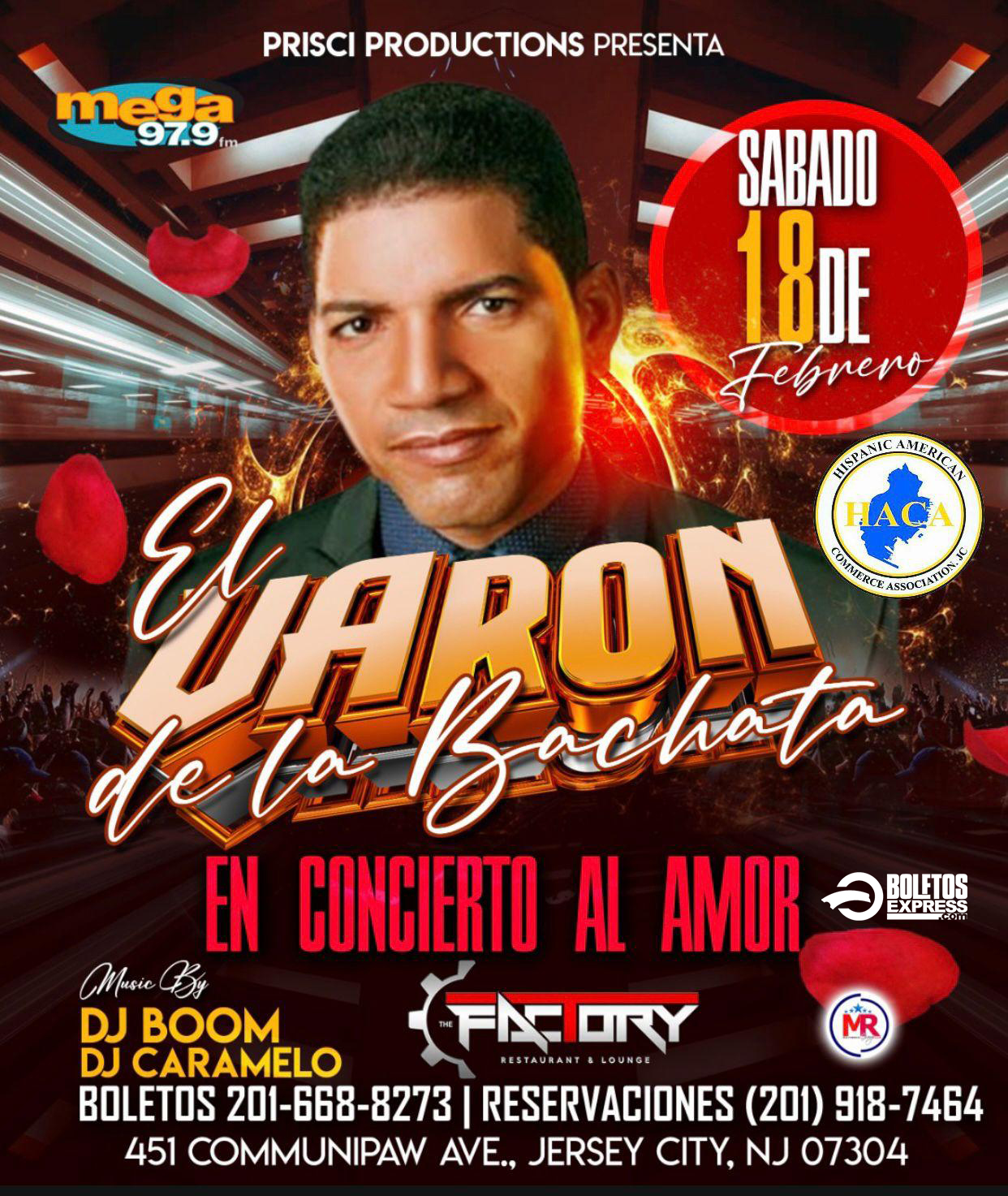 Buy tickets for EL VARON DE LA BACHATA EL VARON DE LA BACHATA