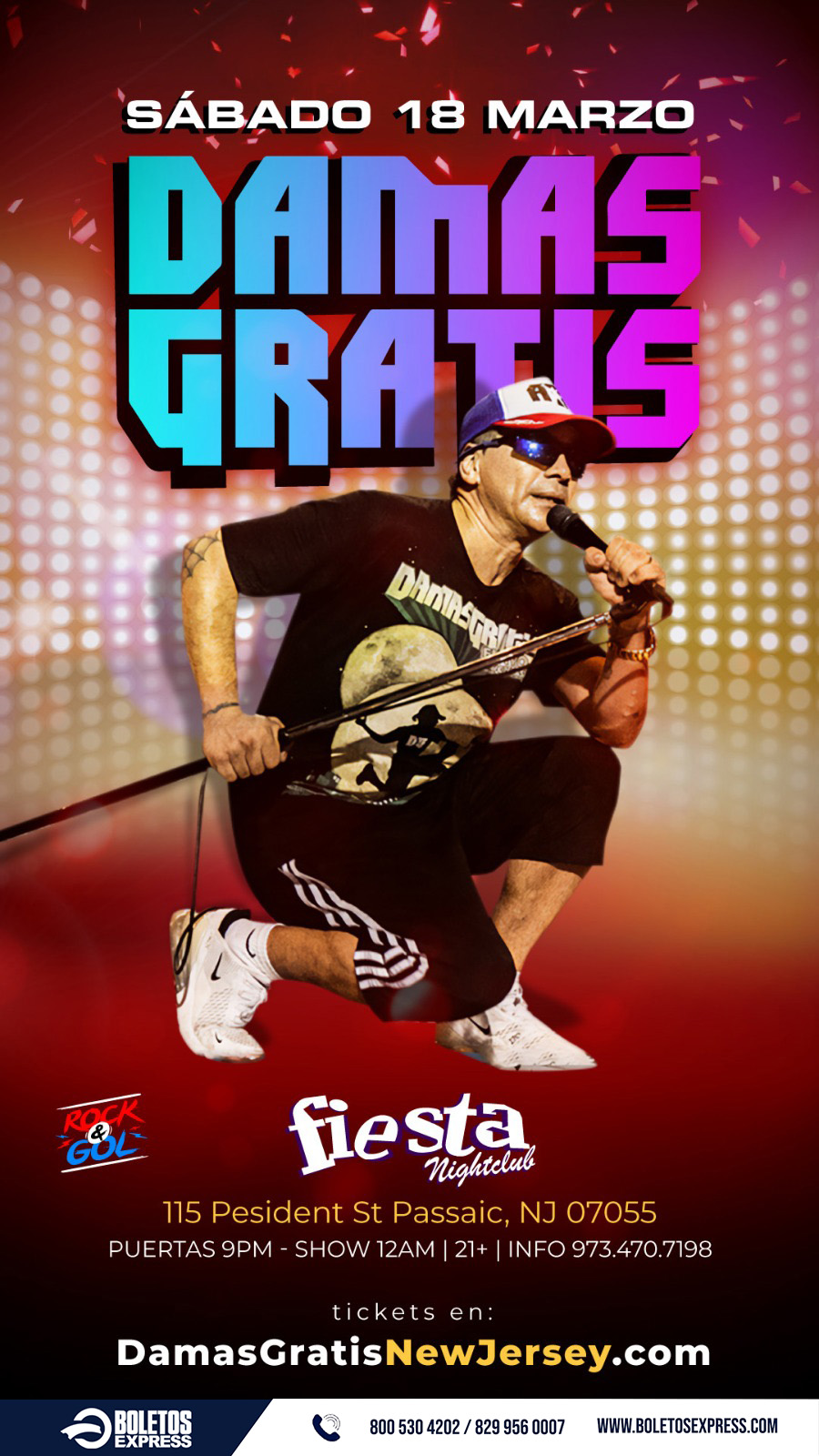 DAMAS GRATIS Tickets - BoletosExpress