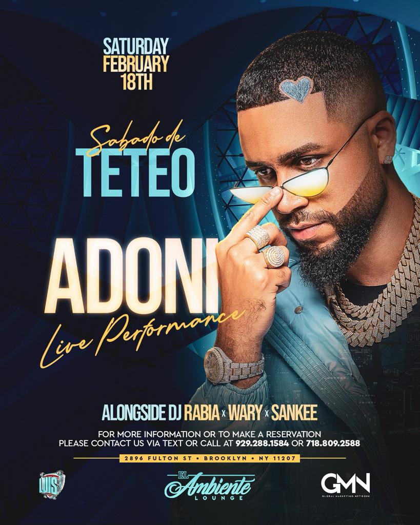 Dj Adoni Live at El Ambiente Brooklyn