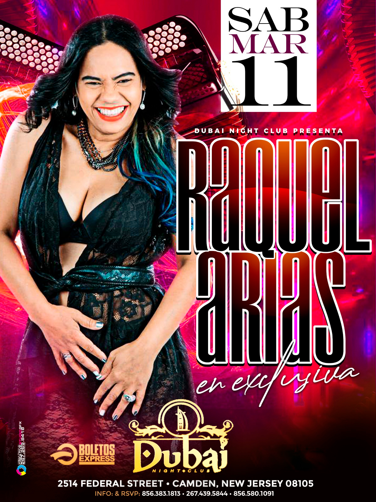 Buy tickets for RAQUEL ARIAS RAQUEL ARIAS