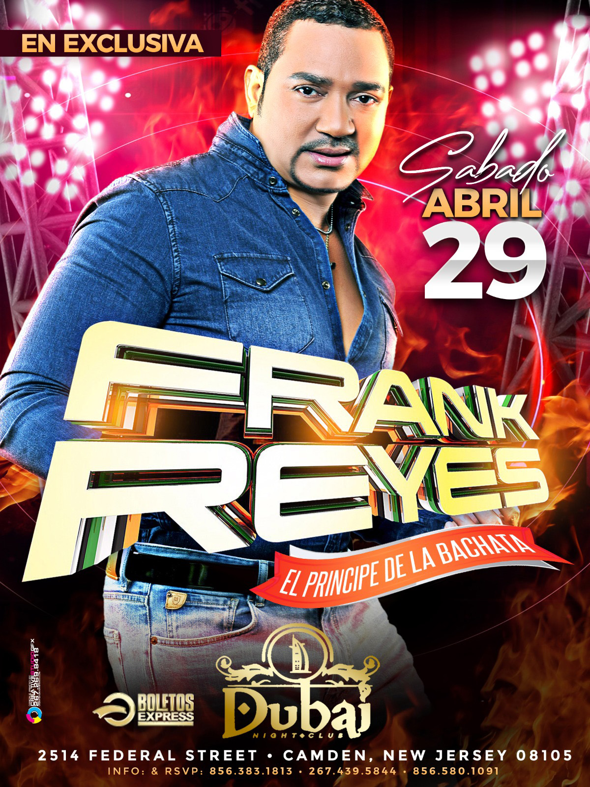 FRANK REYES Tickets - BoletosExpress