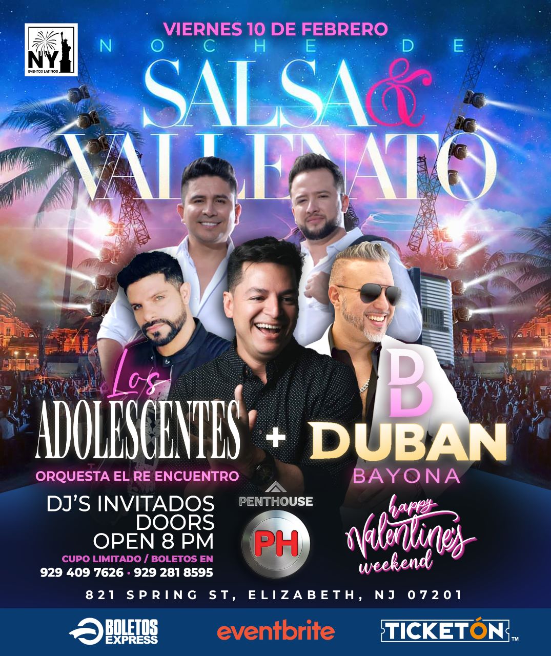 SALSA Y VALLENATO ADOLESCENTES EL REENCUENTRO Y DUBAN BAYONA