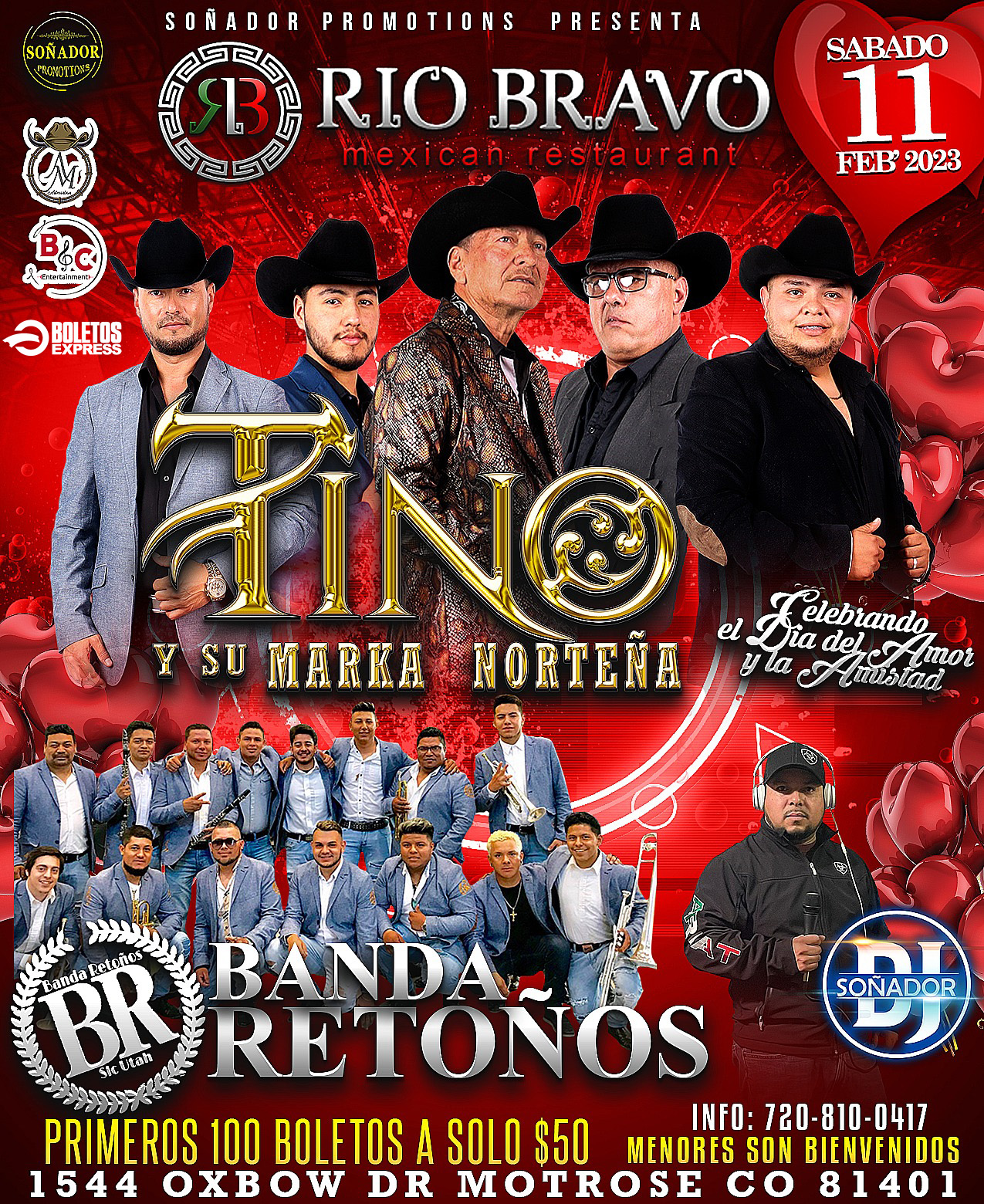 Buy tickets for TINO Y SU MARKA NORTEÑA TINO Y SU MARKA NORTEÑA