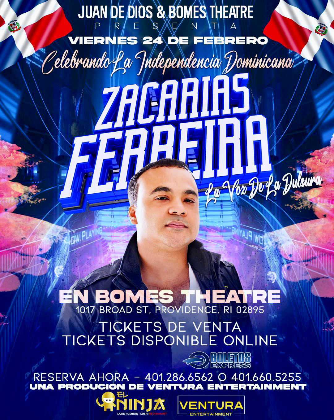 ZACARIAS FERREIRA Tickets BoletosExpress ZACARIAS FERREIRA Tickets BoletosExpress